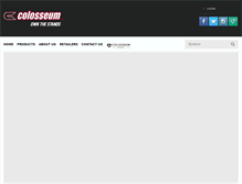 Tablet Screenshot of colosseumusa.com
